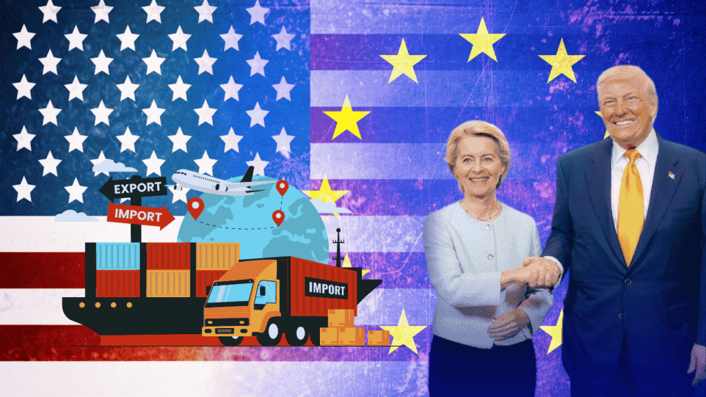Trump and EU Commission Chief finalize 15% tariff trade deal impacting European imports