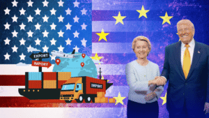 Trump and EU Commission Chief finalize 15% tariff trade deal impacting European imports