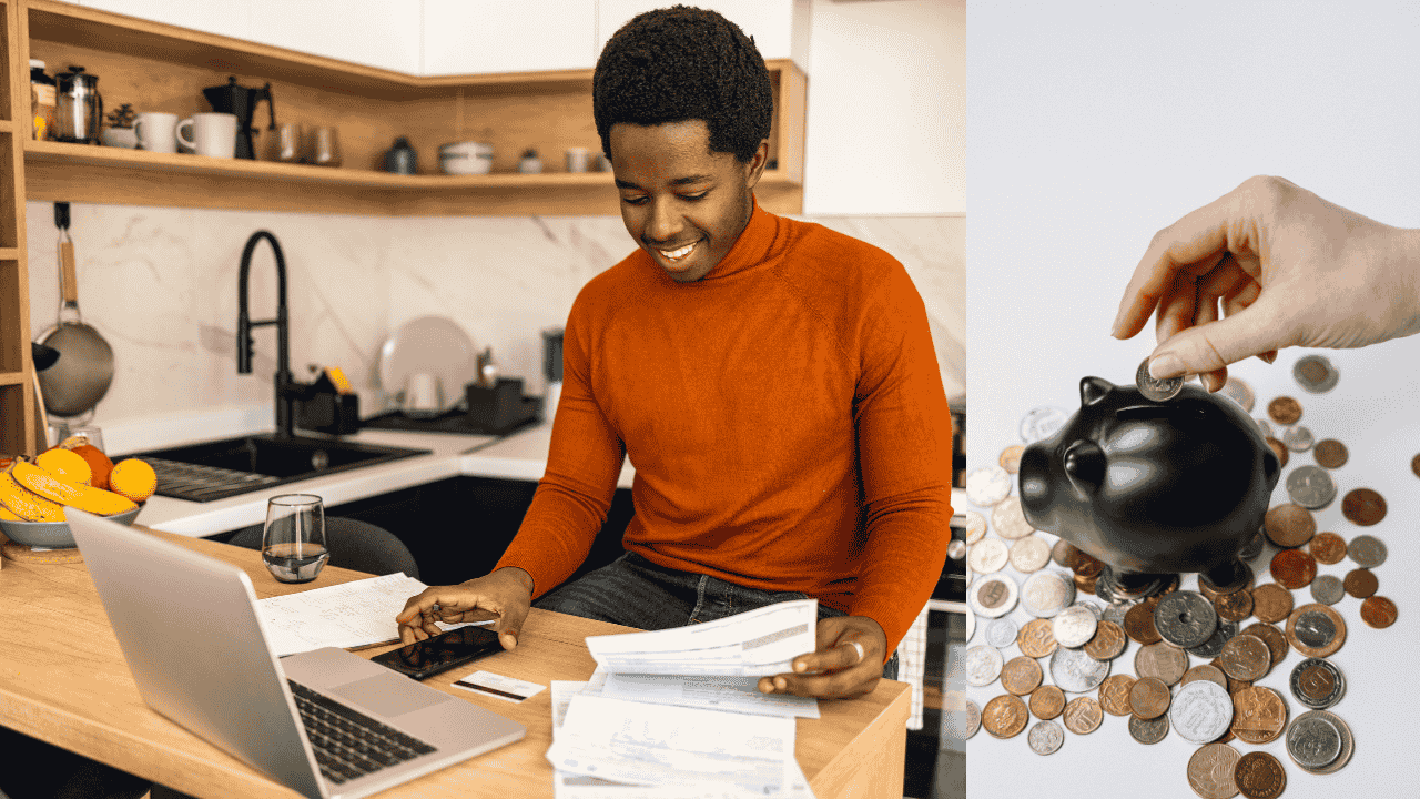 Personal finance guide covering budgeting, saving, investing and debt management