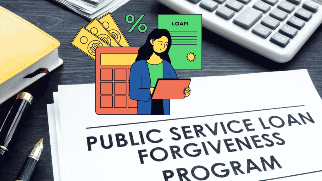 Illustration of proposed changes to the Public Service Loan Forgiveness program under the Trump administration in 2025