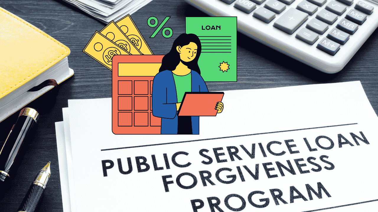 Illustration of proposed changes to the Public Service Loan Forgiveness program under the Trump administration in 2025