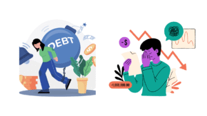 debt avalanche and debt snowball repayment strategies showing debt burden, interest savings versus quick motivational wins- GlimMarket.com