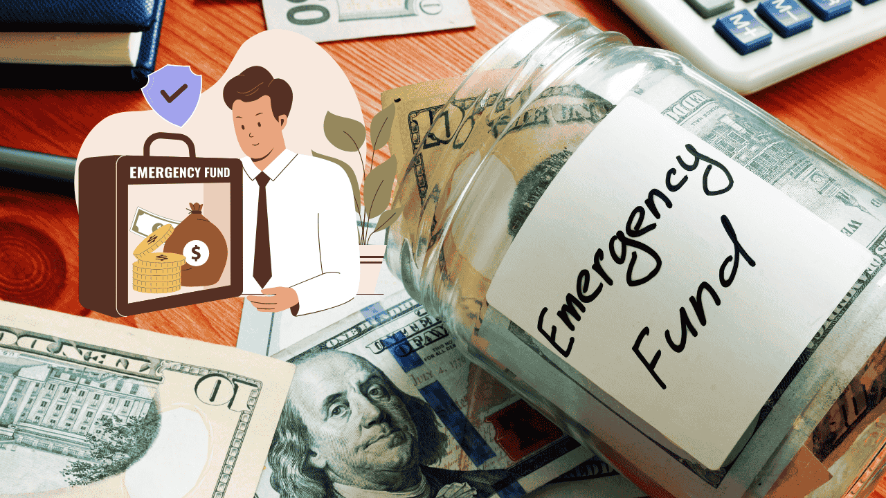 Emergency funds and planning guide showing savings strategies for covering expenses during job loss, medical emergencies, or sudden financial needs- GlimMarket.com