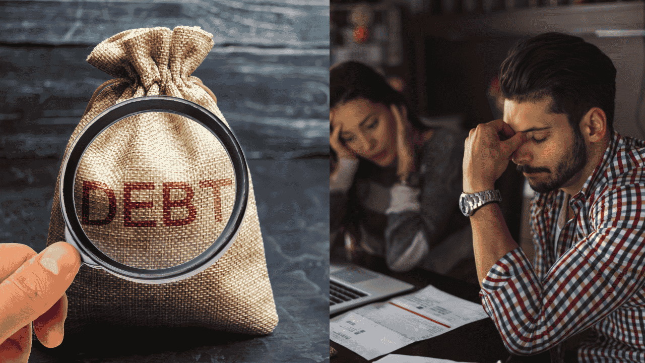 Person reviewing bills and budgeting plan to pay off high-interest debt using proven repayment strategies- GlimMarket.com