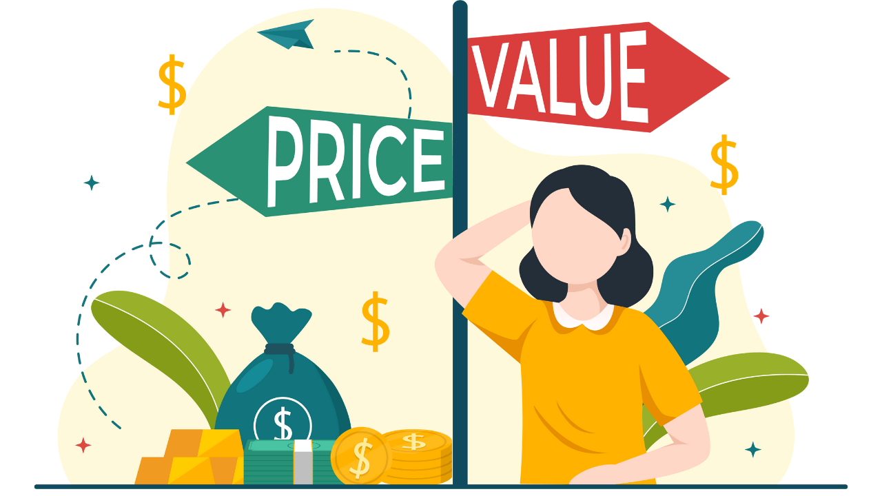 Small business owner reviewing product pricing strategy under tariff cost pressures at the cash register GlimMarket.com