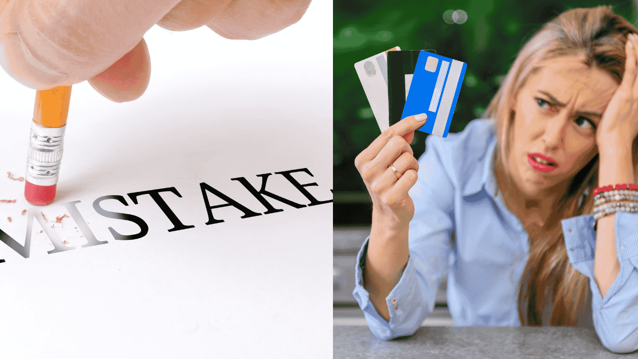 Visual guide showing top balance transfer credit card mistakes, including fees, deadlines, new purchases, late payments, and lack of a repayment plan.