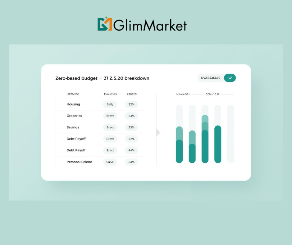 zero-based budgeting categories and monthly spending plan
